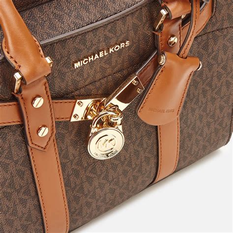 michael kors nouveau hamilton small satchel|Michael Kors Hamilton satchel large.